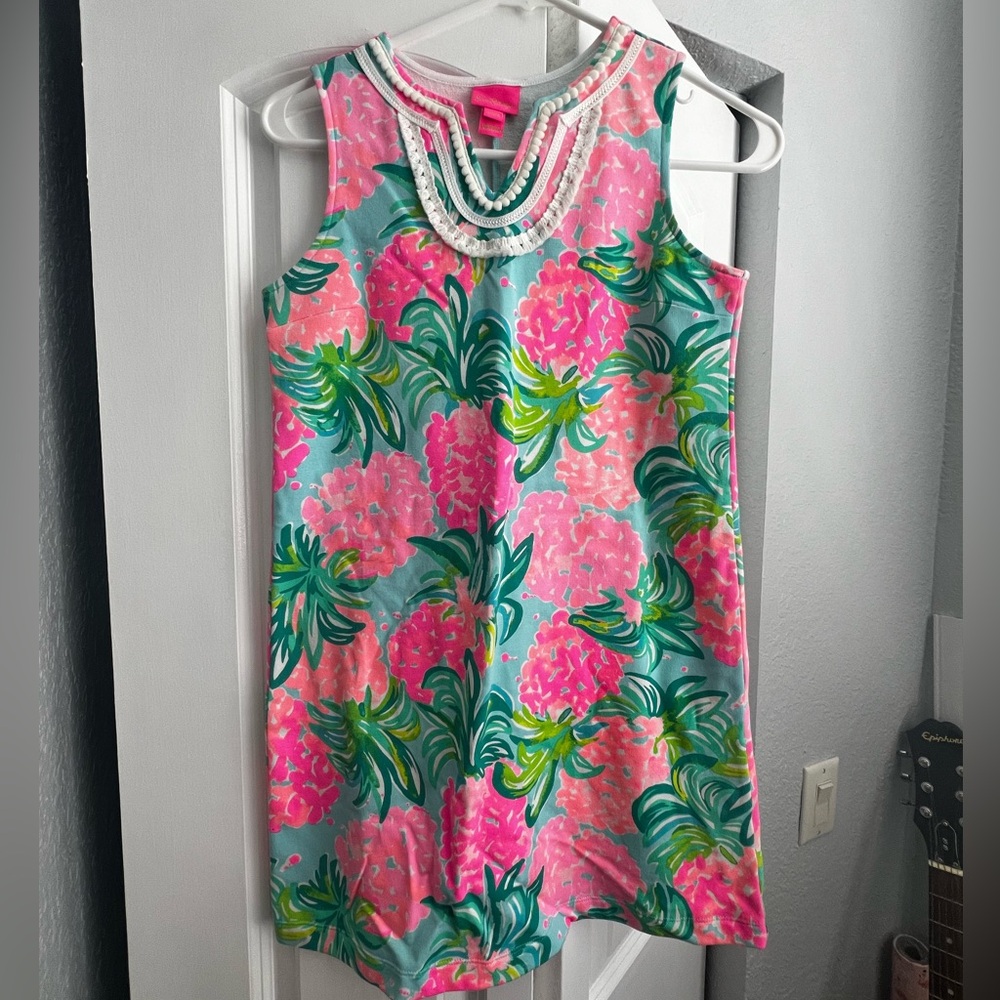 Girls Lilly Pulitzer shift dress sz. Xl 12-14